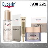 ราคา (พร้อมส่ง) Eucerin Hyaluron Elasticity Night Cream 50 ml / Eucerin Hyaluron Filler Eye Care 15ml / Serum in Oil (9613676315)