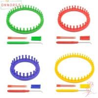 ราคา ONMORES รอบถัก Loom, เย็บถักเครื่องมืออุปกรณ์เสริม DIY ทอผ้าผ้าพันคอเสื้อกันหนาวหมวกผ้าคลุมไหล่, Weaver เด็กผู้ใหญ่ถักอุปกรณ์เย็บถัก (49008418806)