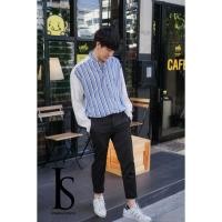 ราคา เสื้อเชิ้ต โอเวอร์ไซส์ แขนยาว สีทูโทน (2358238975)