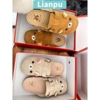 ราคา LIANPU Rilakkuma รองเท้าผู้หญิง, การ์ตูนความสูงเพิ่มอะนิเมะรอบนอก, 2025 หนาด้านล่าง Retro น่ารัก Rilakkuma รองเท้าแตะ (40751021828)