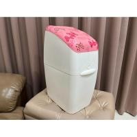 ราคา (994) Aprica อะพรีกา ถังขยะเก็บกลิ่น ถังขยะอนามัย ถังขยะ ของใช้เด็ก งานตู้ญี่ปุ่น ** มือสอง ** ฝาถังลายโบว์มินนี่ (28064674501)