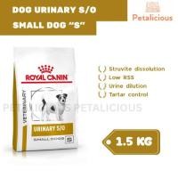 ราคา Royal Canin Dog Urinary S/O Small Dog SD 1.5KG (43379104754)