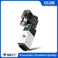 ราคา 3V110-06 / 3V210-08 โซลินอยด์วาล์ว ครบชุดพร้อมข้อต่อลมAirtac รุ่น /Solenoid Valve 3/2 DC24V 12V AC220V 110V (52107087994)