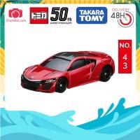 ราคา Tomica No.43 รถยนต์ รถ Honda NSX Scale 1/62 สีแดง โมเดลรถยนต์ ฮอนด้า NSX กล่องซีล แท้นำเข้าจากญี่ปุ่น (15245682764)