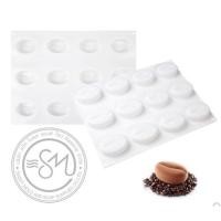 ราคา พิมพ์ซิลิโคน พิมพ์กาแฟ พิมพ์ขนม พิมพสบู่ แม่พิมพ์เมล็ดกาแฟ ขนาด90กรัม 12ช่อง :007943 (11085100990)