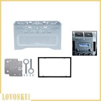 ราคา [Lovoski1] Double Din สเตอริโอแผงกรอบ Fascia Dash Kit Universal ติดตั้งสําหรับรถยนต์เครื่องเล่น DVD วิทยุ 2 Din Dash ติดตั้ง (54808024749)