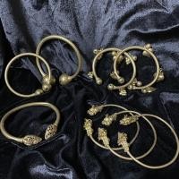 ราคา กำไลข้อเท้าเด็ก ข้อมือผู้ใหญ่ กำไลทองเหลือง กำไลรำไทย (3470144992)