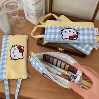 ราคา กล่องดินสอคิตตี้แมวความงามกระเป๋าดินสอความจุขนาดใหญ่กระเป๋าเก็บเครื่องเขียน (47754202056)