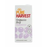 ราคา PureHarvest Organic Soy Unsweetened 1 Liter เพียวฮาร์เวสต์ ออร์กานิค น้ำนมถั่วเหลือง รสจืด ไม่หวาน อันสวีทเทนเนต 1 ลิตร (24515029961)