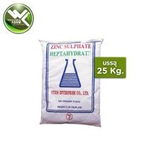 ราคา ซิงค์ ซัลเฟต ขนาด 25 Kg. ซิงค์ซัลเฟต Zinc Sulfate (19357726142)