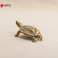 ราคา [EH] รูปปั้นเต่าทองเหลืองย้อนยุคเครื่องประดับตั้งโต๊ะตุ๊กตาเต่าทองแดงแข็ง VN (43581019365)