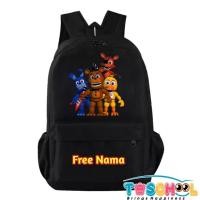 ราคา FNAF FIVE NIGHTS AT FREDDYS CHARACTER BACKPACK ฟรีชื่อ (46310461980)
