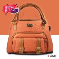 ราคา มีเก็บเงินปลายทางกระเป๋าถือเข็มขัดคู่(สีส้มอิฐ)​ SALE พร้อมส่ง !! (2185871259)