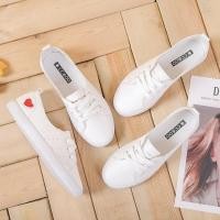 ราคา รองเท้าผ้าใบ สีขาว สไตล์เกาหลี สำหรับผู้หญิง (1832169500)