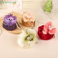 ราคา [Beautyupyang] ผ้าปมดอกไม้กระเป๋าผ้าไหมซาตินกระเป๋าถือกล้วยไม้ Jewerly Paaging Box กระเป๋าขนมแต่งงาน (43780056924)