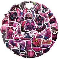 ราคา 50 ชิ้น Vibrant การ์ตูน Magical Purple & Black Graffiti สติกเกอร์ - กันน้ํา DIY Embellishments สําหรับกระเป๋าเดินทาง, กีตาร์, โน๊ตบุ๊ค, กระเป๋าเป้สะพายหลังและเคสโทรศัพท์ (41068143014)