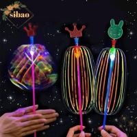 ราคา SIBAO Magic Wand, สีสัน Bubble Luminous Magic Stick, สีรุ้ง Shining Light Wand Stick เด็กเล่น (43979984266)