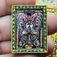 ราคา เทพจำแลงภมร บล็อกหมื่นลี้ พิมพ์เล็ก ขนาด: 3.6x2.7cm. ครูบากฤษณะ อินทวัณโณ (Kruba Krissana Intawanno) สร้างปี 2555 (57259259434)