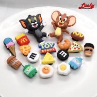 ราคา ชุดการ์ตูน ร้านไทย jibbitz จิบบิท DIY ติดรองเท้า ตกแต่งกระเป๋า เข็มขัด #อุปกรณ์เสริม (54810559651)