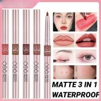 ราคา Mking Retractable Lip Liner Pencil, Beautiful Lip Liner, Waterproof, Long-lasting, Glossy Lip Liner Pencil (55408801644)