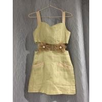 ราคา เดรสสีทอง งานป้าย Arista size S (6186441590)