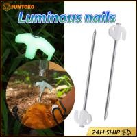 ราคา สินค้ามีคุณภาพ 12แท่ง สมอบกเหล็ก ยาว20CM หนา9MM หมุดยึดเต็นท์ที่จับกสะท้อนแสง หมุดปักพื้นสำหรับตั้งแคมป์ (53307353453)