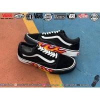 ราคา VANS OLD SKOOL FLAME CUT OUT BLACK รองเท้ามือสอง รับประกันแท้ Vansมือสอง Vansลายไฟ VansOldSkool รองเท้าVans รองเท้าผ้าใบ (45004853824)