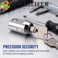 ราคา การส่งสินค้า BACK2LIFEK|ล็อค, Tubular Key Zinc Alloy Tubular Key Lock, Rarelock พร้อม 3 ปุ่มแบนขนาดสากลตู้ล็อค Vending (57060517940)