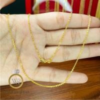 ราคา สร้อยอิตาลี 9K ลายโซ่โอ Ch035 (28594524223)
