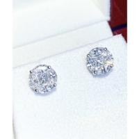ราคา ต่างหูเพชรประกบน้ำงาม หน้าเท่าเพชรกลม ไซส์ 1 กะรัต (หน้ากว้าง 6.5 มม เท่าเพชรกลม 1 กะรัตพอดี) ใช้เพชรแท้ทรงมาคี&ปรินเซส (7577394062)