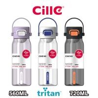 ราคา Cille Tritan Water Bottle ขวดน้ําพกพาพลาสติกปลอดสาร BPA Botol Air Plastik XL-231/2322 (44152440576)