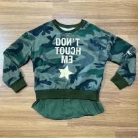 ราคา เสื้อกันหนาว ลายพราง ลายทหาร Size 120 *ส่งต่อ*มือสอง* (45603517005)