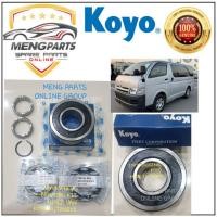 ราคา TOYOTA HIACE VAN KDH200,KDH202,KDH222,TRH202,TRH203,TRH223 KOYO JAPAN REAR WHEEL BEARING KIT (ชุดละ 6 รายการ) (40579878427)
