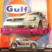 ราคา Hot Wheels Car Culture Gulf Series 2019 Volkswagen Golf MK7 FYN56 รถโมเดล ล้อยาง. (25025206779)