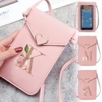 ราคา กระเป๋าใส่โทรศัพท์มินิสะพายข้างสําหรับร่วมงานมินิมอลอเนกประสงค์และป้องกันรอยขีดข่วนใช้กลางแจ้งสีโรสโกลด์พิมพ์ (46509688063)