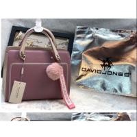ราคา กระเป๋าแบรนด์แท้เดวิดโจนส์ทรงถือและสะพายข้างขนาดยาว10"สูง8" สินค้าตามภาพพร้อมส่ง (1979038551)