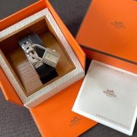 ราคา Hermes Kelly Watch สายสีดำแบบพันสองทบ ของแท้! (16228701474)
