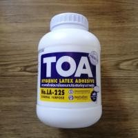 ราคา กาวลาเท๊กซ์ LATEX GLUE ADHESIVE ยี่ห้อ TOA ขนาด16ออนซ์ เหมาะสำหรับงานฝีมือ และงานไม้ทุกประเภท ไม้สัก กระดาษ วอลเปเปอร์ (9872863601)