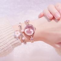 ราคา นาฬิกาข้อมือผู้หญิง สไตล์ญี่ปุ่น พร้อมกำไลข้อมือซากุระ (12710961942)