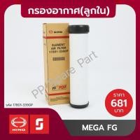 ราคา ไส้กรองอากาศลูกในHINO_J08 (43804291696)