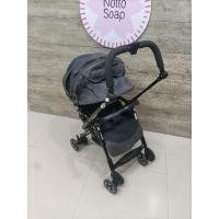 ราคา รถเข็นเด็กเด็ก Aprica รุ่น Biscuit promenade สีดำ(มือสอง) (24329879029)
