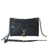 ราคา Rebecca Minkoff♣️กระเป๋าสะพายสีดำ กระเป๋ามือสอง (27059266597)
