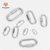 ราคา NARCISSUS อุปกรณ์ปีนเขา Carabiner 9 ขนาดโซ่หัวเข็มขัดสกรูล็อค Carabiners (56710597132)