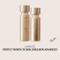 ราคา BoxPacking [LANEIGE] Perfect Renew 3X Skin Refiner 150ml, Emulsion 130ml from KOREA (27471205736)