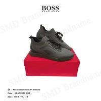 ราคา Hugo Boss รองเท้าผ้าใบผู้ชาย รุ่น Men's Icelin Runn RKN Sneakers Code: 50471301 303 (29436682582)