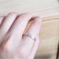 ราคา Minimalist925 แหวนใบมะกอกเงินแท้ (5838762778)