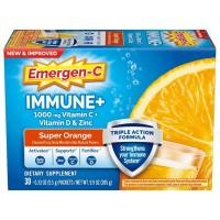 ราคา วิตามินซี แบบผง Emergen-C Immune+ 1000Mg Vitamin C รสส้ม 30ซอง (20195955157)