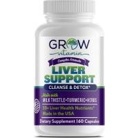ราคา ปลูกวิตามิน Liver Cleanse Detox Capsules พร้อมผสมผสานของ Milk Thistle, Artichoke & Dandelion Extract - อาหารเสริมตับรวมขมิ้น, บีทรูท & โคลีน - 60 แคปซูล (53558777906)