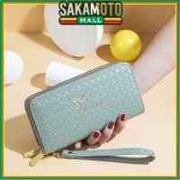 ราคา HP WOMENS LONG WALLET 2 ZIPPERS TOSCA WOVEN LEATHER ASPEN WA648T5 FITS ช่องใส่การ์ดโทรศัพท์ COIN BRANDED PREMIUM KOREAN GIRL SIMPLE (55559580233)
