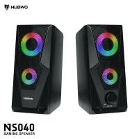 ราคา [สินค้ารับประกัน 1 ปี] Nubwo USB Anthem Stereo Gaming Speaker ลำโพงเกมมิ่งตั้งโต๊ะ เสียงดี เบสแน่น รุ่น NS40 (56660956384)